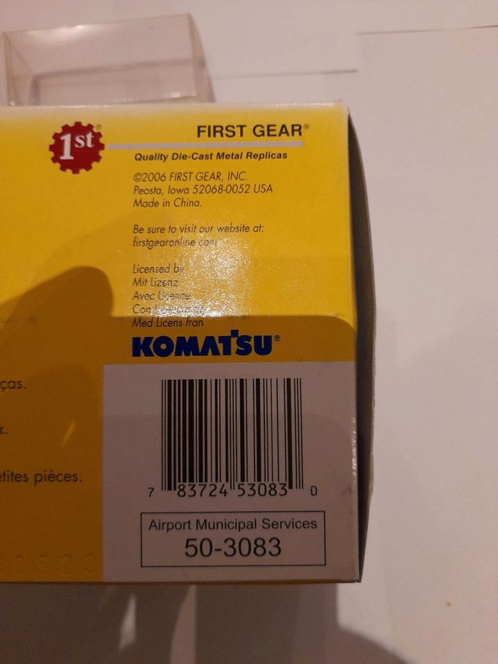 FIRST GEAR 50-3083 Komatsu Grader GD 655 " Laterra " in Hannover