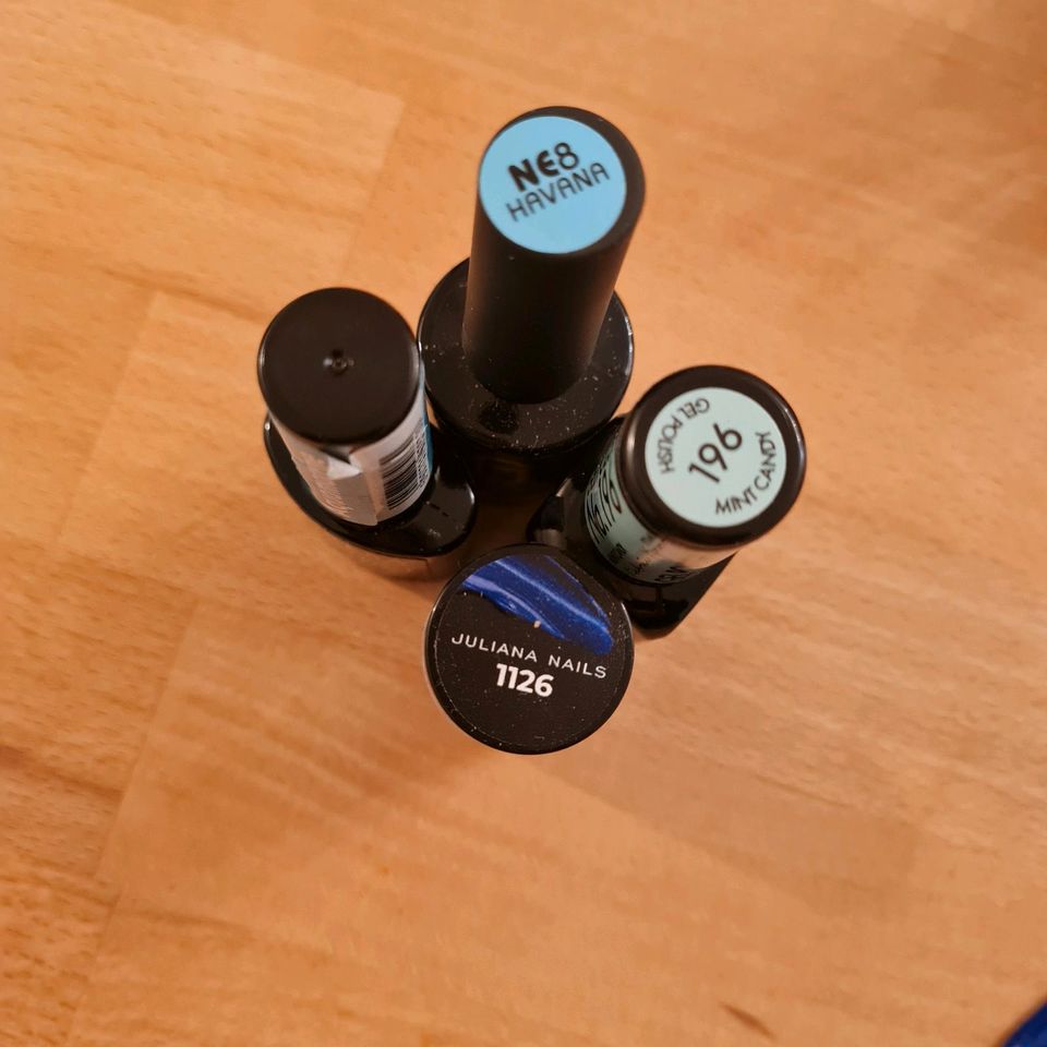 UV Nagellack Set blau-grün Claresa/ Victoria Vynn/ Juliana Nails in Kirchseeon