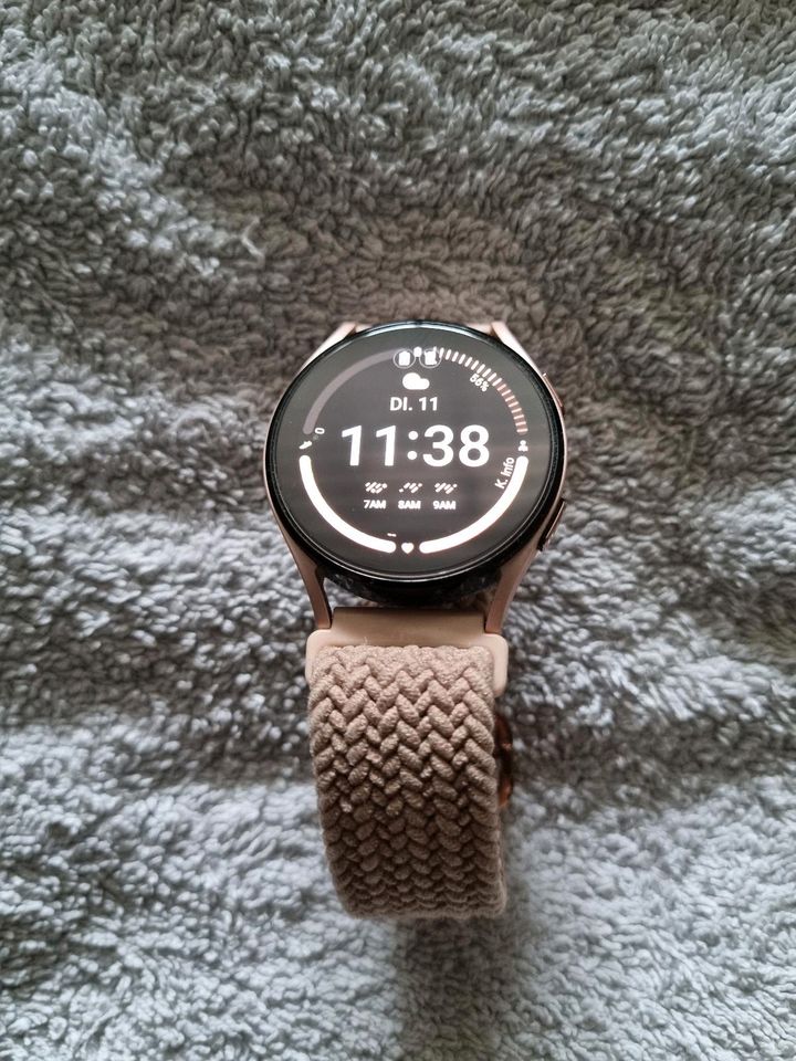 Samsung Galaxy Watch 4 mit Zubehör in Top Zustand in Gemünden a. Main