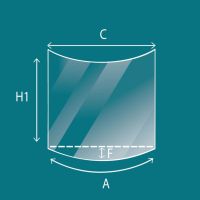 Keramisches Glas zu Kaminofen Heta Scan Line 820 Nordrhein-Westfalen - Gelsenkirchen Vorschau