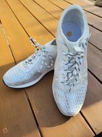 Sneaker Damen La Strada Silber weiss Gr. 39 Bayern - Rotthalmünster Vorschau