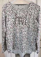 Gina Damen Langarm Shirt Gr. 36 hellgrau Hessen - Haiger Vorschau