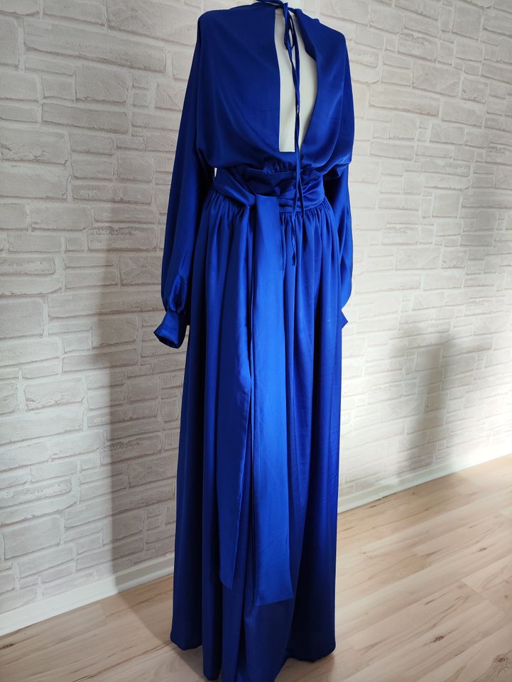 Victoria Angel, S, blau Silk Maxi Kleid, ungetragen, edel:) in Berlin