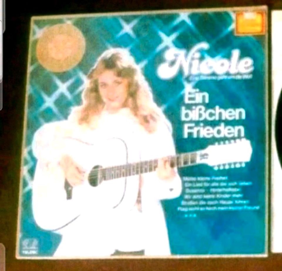 Nicole LP-1982: Ein bißchen Frieden, Grand Prix Vinylschallplatte in Leipzig