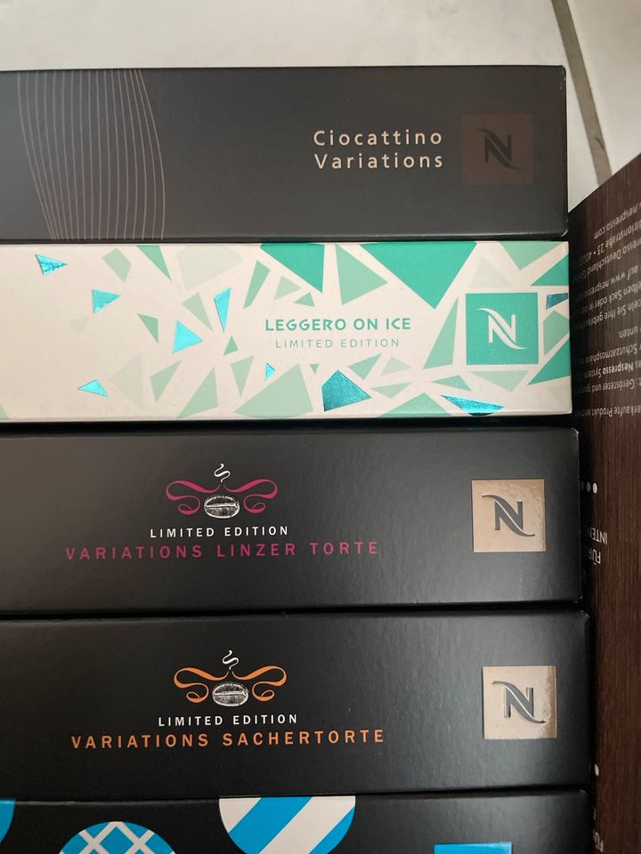Nespresso Kapseln Limited Edition Neu in Ribnitz-Damgarten