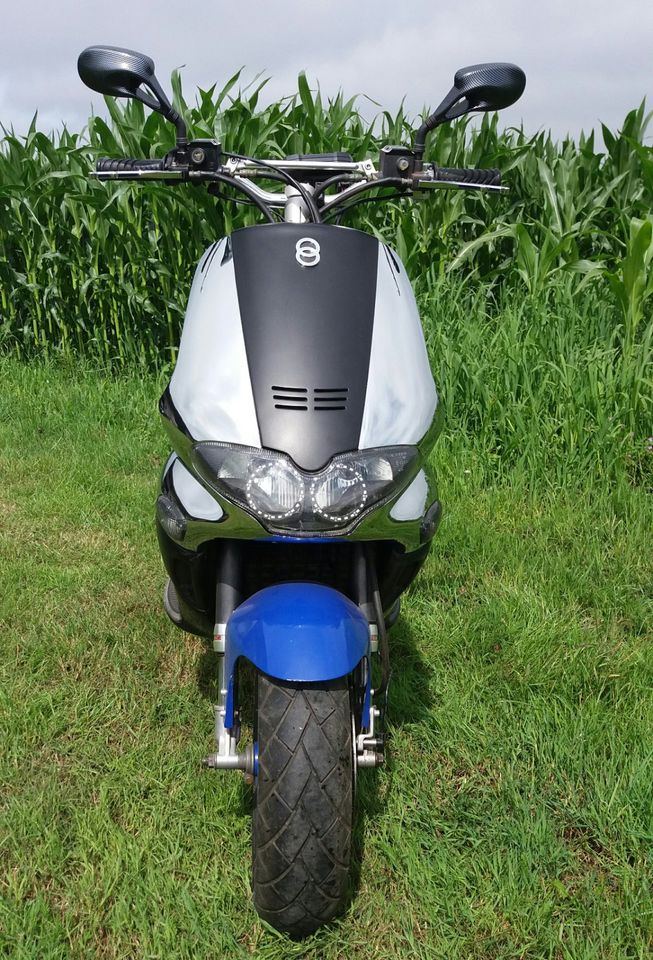 Gilera Runner 50ccm Roller Tuning Stage 6 Laser Koso Crome Carbon in Bremerhaven