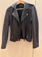 Lederjacke Tommy Hilfiger XS in blau Münster (Westfalen) - Aaseestadt Vorschau