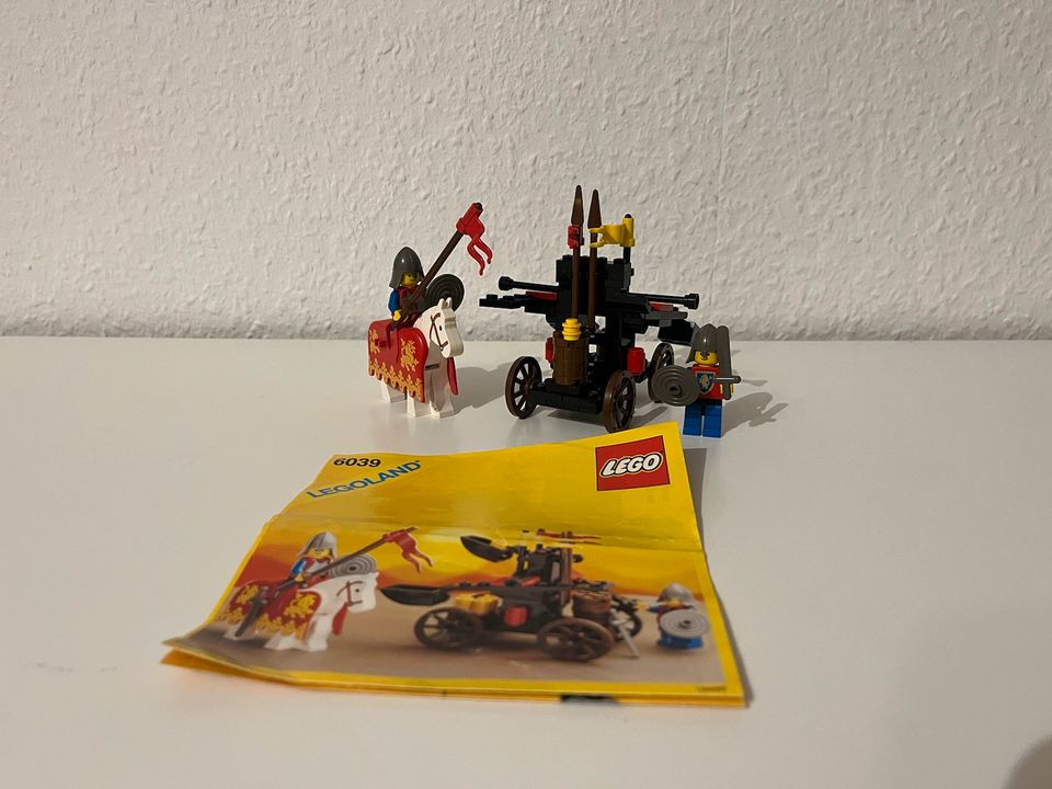 Lego Ritter 6039 Zwillingskatapult in Hagenburg