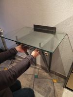 Ablage für Flur / Garderobe aus Metall und Glas Niedersachsen - Göttingen Vorschau