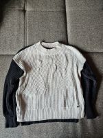 SuperDry-Strickpulli - grau-schwarz - Gr. S/M Nordrhein-Westfalen - Leverkusen Vorschau