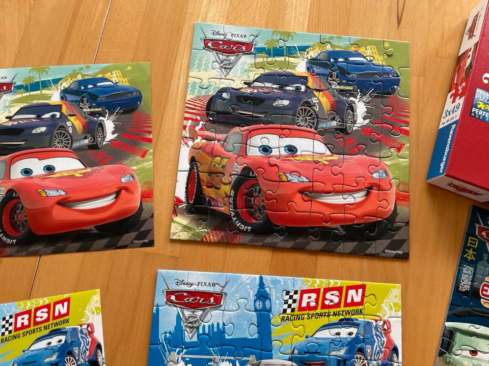 Ravensburger Kinder Puzzle 3 x 49 Teile Disney Cars in Hamburg