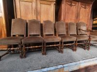 Antik Stühle Stuhl Sessel Alt Massiv Holz Eichenholz Hessen - Groß-Gerau Vorschau