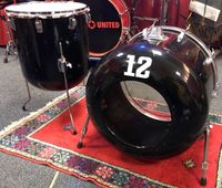 Meinl Fiberglas Trommeln, sehr selten, 22" Bassdrum, Standtom, Duisburg - Homberg/Ruhrort/Baerl Vorschau