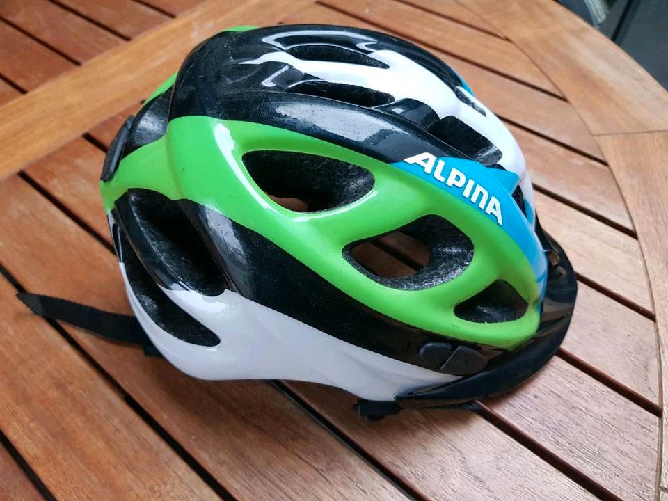 ⭐ Alpina Fahrradhelm Jungen, unfallfrei, Gr. 47-52 in Spelle