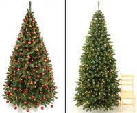 Geschmückter künstlicher Weihnachtsbaum 270cm rot #hn80270rA Bayern - Jettenbach Vorschau