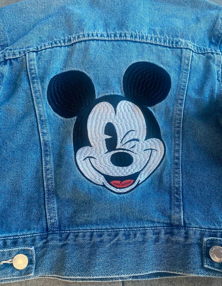 Mega schöne Jeansjacke Mickey H&M Disney Gr. 152 in Nienburg (Weser)