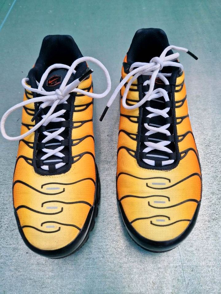 NIKE TN Air Max Plus Pimento Tiger Sunset 2018 / EU 45 / US 11 in Bleicherode