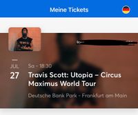 Travis Scott Tour Frankfurt 4x Tickets Rheinland-Pfalz - Neustadt an der Weinstraße Vorschau