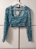 Shirt, Top, Bluse, Bershka, Gr. M, Blau/ Schwarz, Neu Wuppertal - Vohwinkel Vorschau