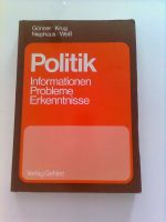 Politik: Informationen, Probleme, Erkenntnisse von 1978 Baden-Württemberg - Ebersbach-Musbach Vorschau