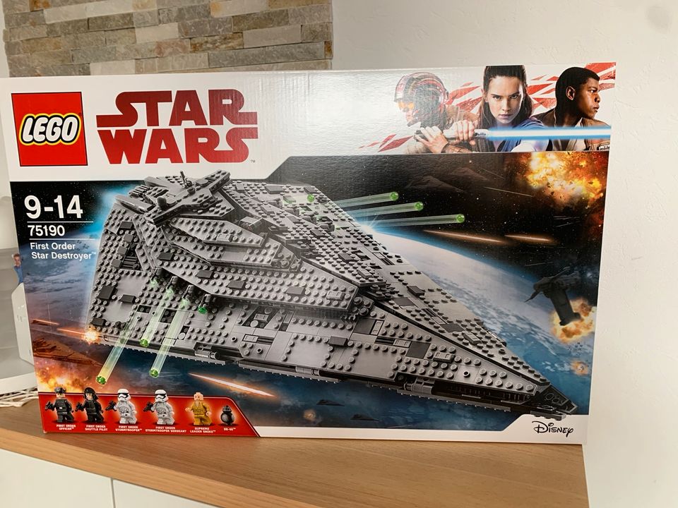 LEGO Star Wars 75190 First Order Star Destroyer Sternenzerstörer in Salzgitter