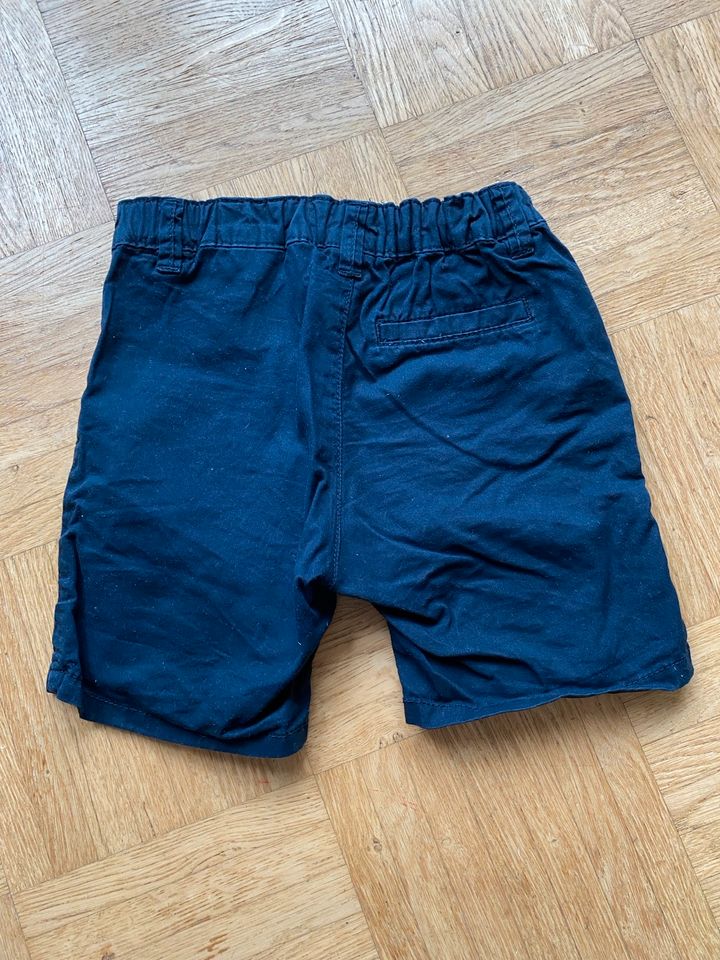 Shorts/kurze Hose - 2er Set - blau/grün - H&M - Gr.80 in Wentorf