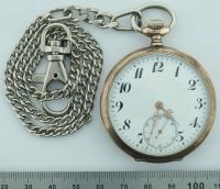 Taschenuhr Silber 800 mit Uhrkette, antik Rheinland-Pfalz - Friedelsheim Vorschau