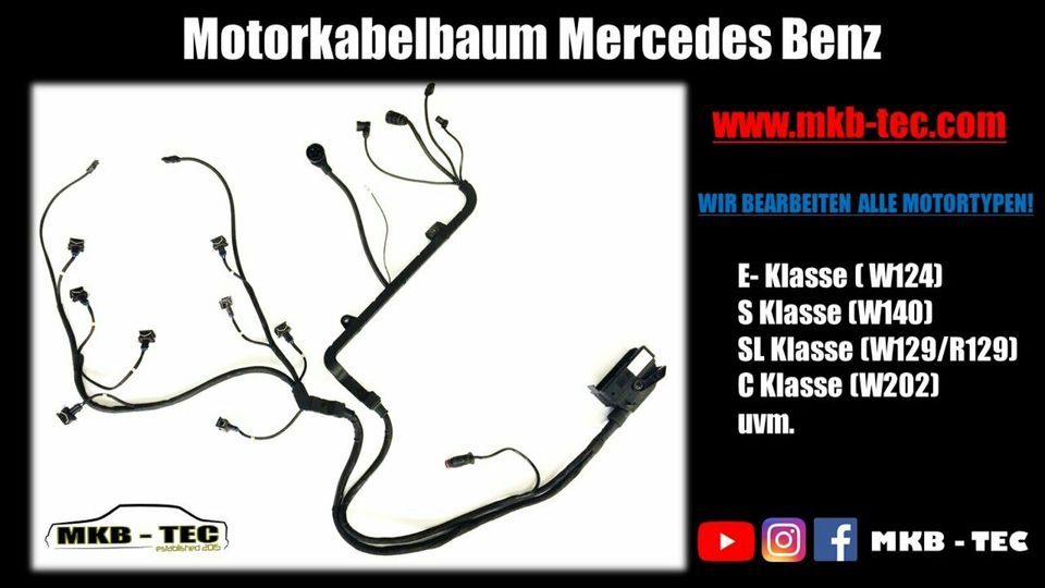 Mercedes Motorkabelbaum Revision Überholung MKB TEC in Fernwald