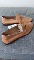 ZARA NEU 41 echtes Leder Loafer Mokkasins Schuhe Halbschuhe Hamburg-Mitte - Hamburg St. Georg Vorschau