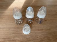 3 Stück Nuk Babyflaschen 150 ml mit Zubehör Bayern - Hilpoltstein Vorschau