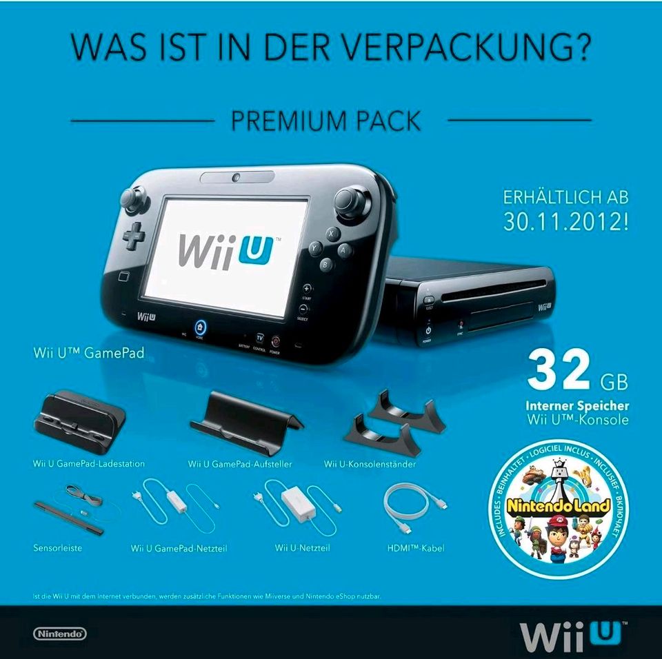 Nintendo Wii U in Steinbach-Hallenberg (Thüringer W)