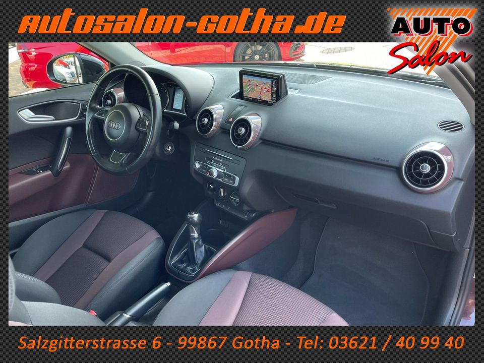 Audi A1 1.4 TFSI design NAVI+KLIMA SHZ TELEFON MMI+ in Gotha