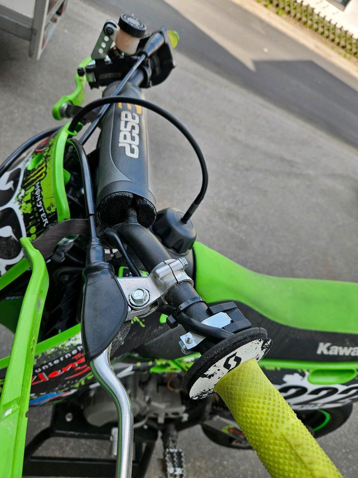 Kawasaki KX65 Supermoto Motocross Pitbike in Viechtach