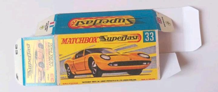 Matchbox Superfast #33a 1:62 Lamborghini Miura Repro Box Typ 'H' in Berlin