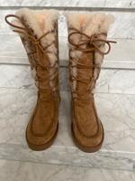Original UGG Stiefel Leder Winterstiefel fast neu Gr. 37, wie 35 Nordrhein-Westfalen - Nettetal Vorschau