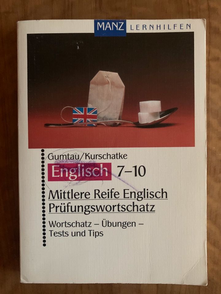 Prüfungswortschatz Englisch 7. bis 10. Klasse Mittlere Reife in Günzburg