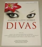 Andrew Lloyd Webber Divas Piano Vocal Guitar Musical Songbook Schleswig-Holstein - Norderstedt Vorschau