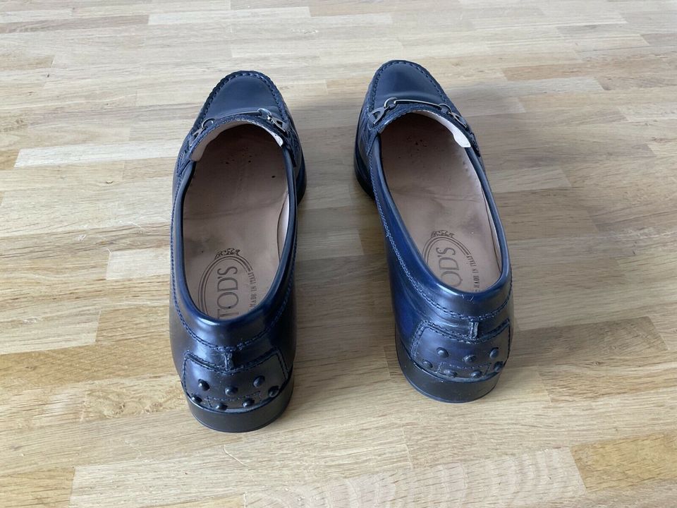 TOD´S blaue College Schuhe (feste Sohle) Gr. 38 1/2 in Bonn