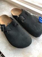 Birkenstock Boston schwarz Wildleder Baden-Württemberg - Ulm Vorschau
