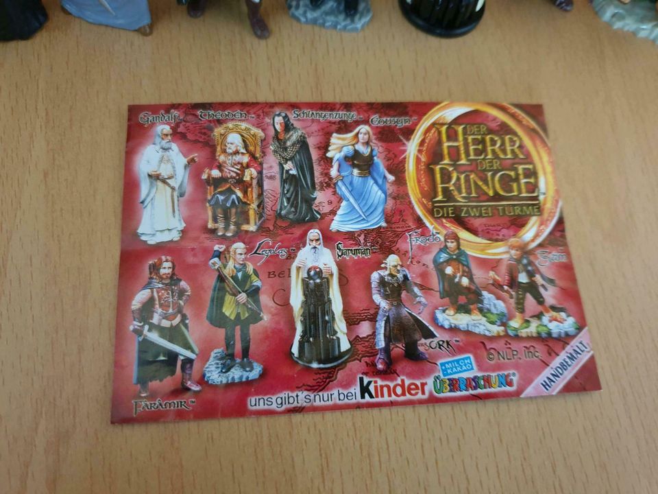 "Der Herr der Ringe - Die zwei Türme" Ü-Ei Figuren Komplettsatz in Halle