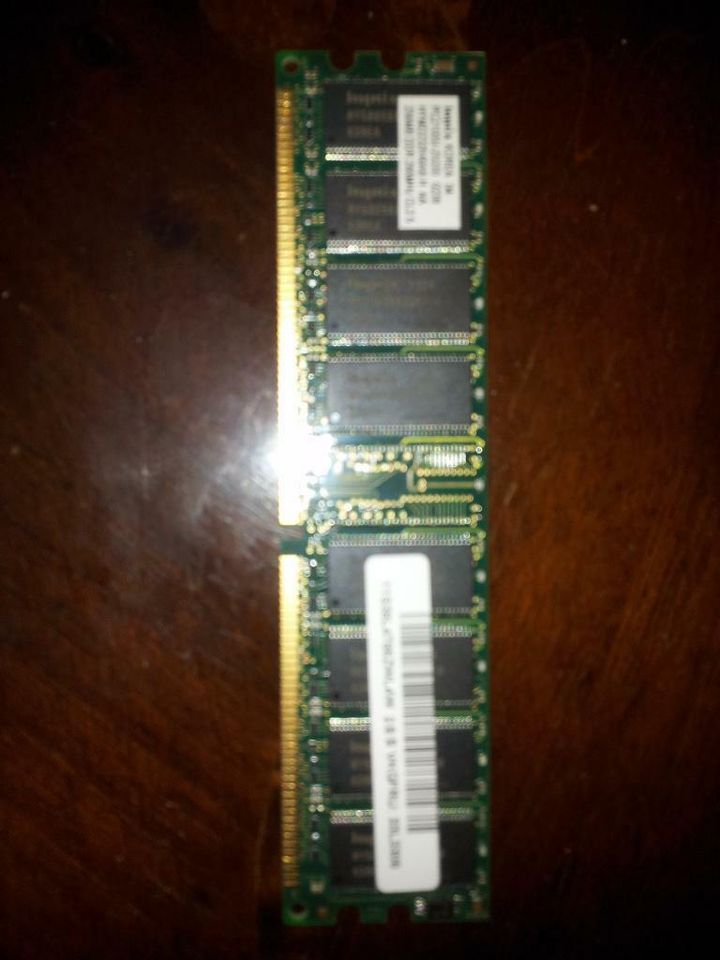 1 x Hynix 256MB DDR RAM PC2100 CL2.5 in Kirchlinteln