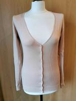 Pimkie Weste Strickjacke Cardigan mit V-Ausschnitt rose nude Gr.S Bayern - Ebermannstadt Vorschau