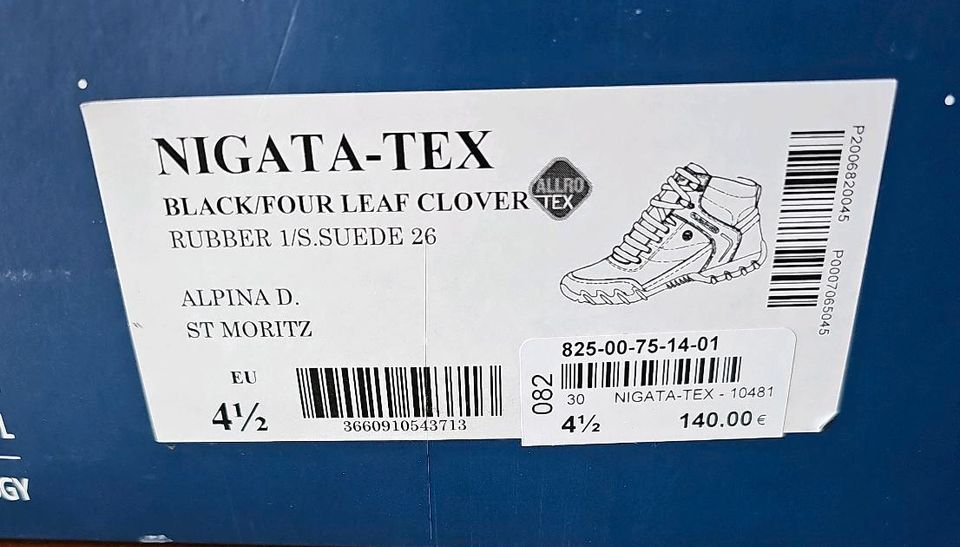 Allrounder NIGATA-TEX Gr. 37,5 in Arendsee (Altmark)