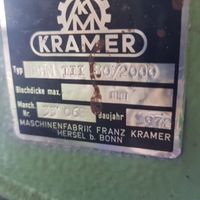 Mot. 3Walzen-Blechrundbiegemaschine KRAMER RHM III 80/2000, 17495 Hessen - Rödermark Vorschau