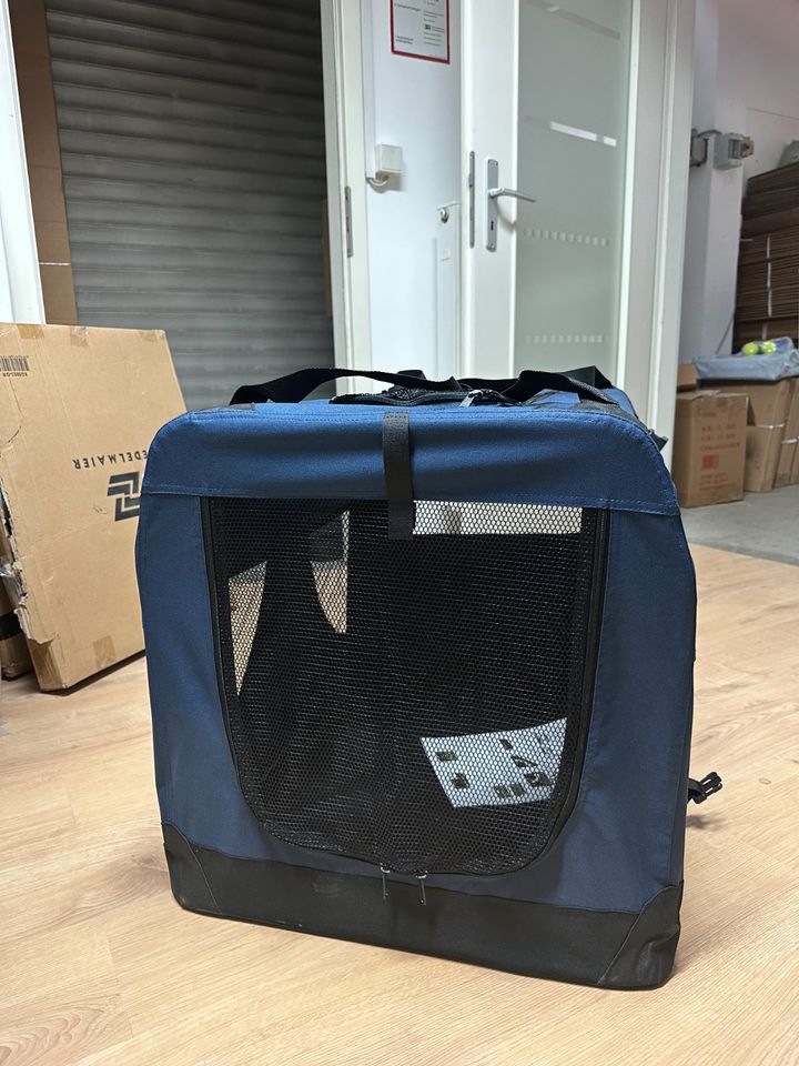 Hundebox Transportbox  Katzetransportbox Faltbare Kleintiertasche in Unterschleißheim