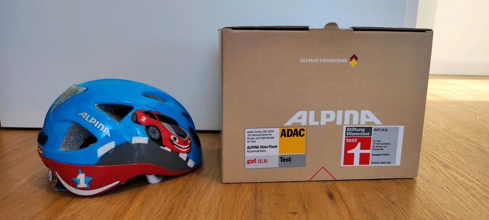 Kinderfahrradhelm "Alpina Ximo Flash Red Car" in Minden