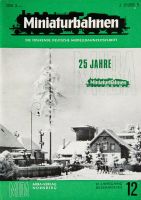 Miba Miniaturbahnen Dezember 1973/25 Jahre Saarbrücken-West - Klarenthal Vorschau