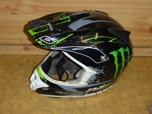 MONSTER ENERGY - O'NEAL ONEAL MX Cross  Enduro BMX Helm in Lauchhammer