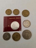 Silbermünze 10DM 1999A und 1/2 Dollar Kennedy  USA; Diverse Mexic Nordrhein-Westfalen - Neuss Vorschau