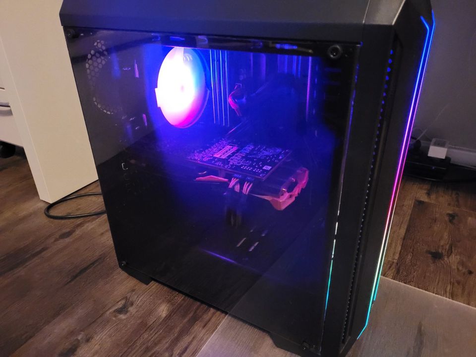 Gaming PC mit RGB, Intel i7, AMD Radeon R9 290, 16GB Ram, SSD,HDD in Gülzow-Prüzen